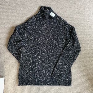 The kooples MEN turtleneck with zipper detail